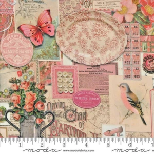MODA FABRICS "CURATED IN COLOR"#7460 18 A COLLAGE BTY - Picture 1 of 1