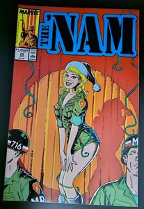 The 'Nam Marvel Comics No. 23 "Blue Christmas" 1988 Doug Murray RAW - Imagen 1 de 5