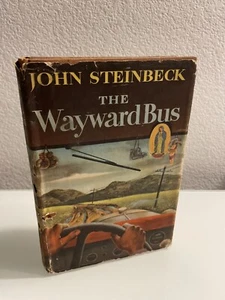 The Wayward Bus By John Steinbeck February 1947 Viking Press Hardcover w/DJ - Picture 1 of 9