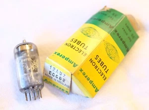 Amperex Bugle Boy 12AU7 Tube - Used - Tests Okay Amplitrex - Picture 1 of 8