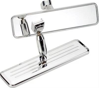 Espejo retrovisor Billet Specialties tamaño completo de aluminio fresado con bola 257330 nuevo Foto 1 de 2