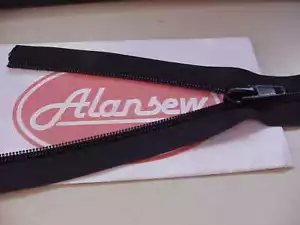 Zips on a Roll 5m Continuous Zippers for Sewing Projects - Black cut to desire - Picture 1 of 3