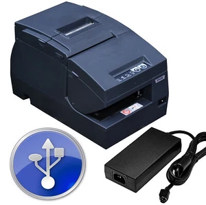 Epson Tm-H6000III USB Receipt Printer for Windows 2000 XP 7 10 Black - Picture 1 of 1