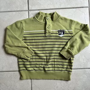 Boys Gymboree Green Lighthouse Pullover Sweater Size M 7/8 - Picture 1 of 5