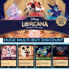 Disney Lorcana Trading Card Game The First Chapter - Pick Your Card