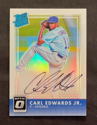 🔥 CARL EDWARDS 2016 Panini Optic Rated Rookie Auto RC On-Card Autograph 82/150 - Image 1 of 2