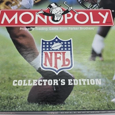 2003 Monopoly Board Game NFL Collectors Edition 100% COMPLETE Parker Brothers - Image 1 of 4