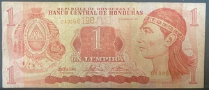 HONDURAS, 2003, UN LEMPIRA, Currency Note, USED / CIRCULATED - Bild 1 von 2