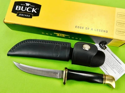 Cuchillo de caza US Buck 118 Custom Shop edición limitada con caja de funda Foto 1 de 4