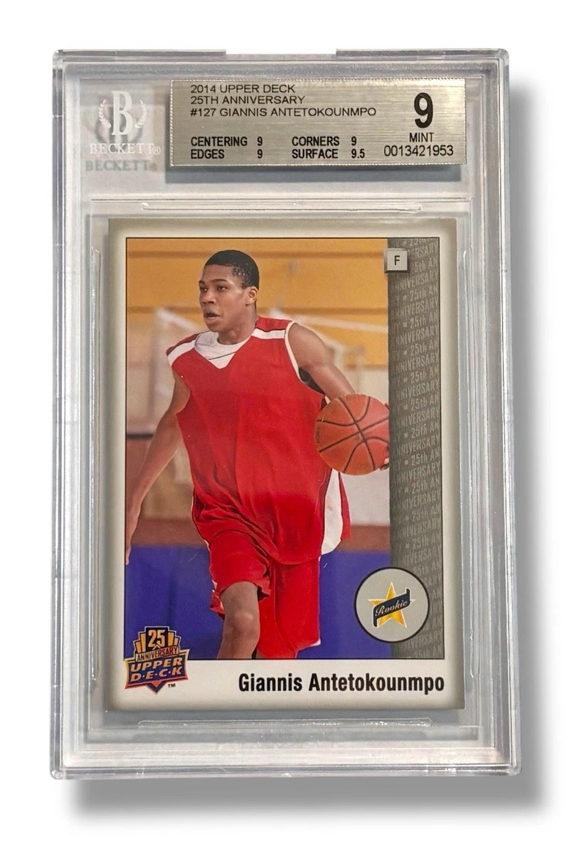 Upper Deck Giannis Antetokounmpo Basketball Sports Trading Cards