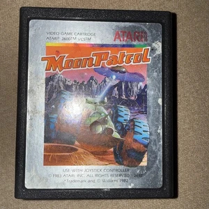 1983 Atari 2600 Moon Patrol Video Game Cartridge - Bild 1 von 4