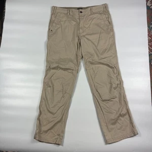 Cabela's Pantalones Hombre 36x32 Beige Elastizado Bolsillos de Carga Utilidad Senderismo Campamento Exterior - Imagen 1 de 11