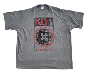 Kiss Rock And Roll Over Tour 76-77 Grafik T-Shirt Port Authority Größe 3XL - Bild 1 von 8
