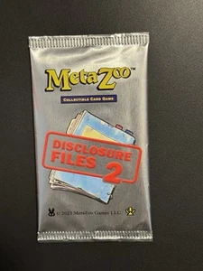 MetaZoo Disclosure Files 2 Sealed Booster Pack - Picture 1 of 1