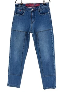 Hugo Boss Donna 446 Jeans Dritti Taglia M - W30 L30 - Foto 1 di 12