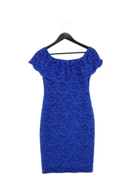 Star By Julien Macdonald Women's Midi Dress UK 10 Blue Nylon - Image 1 of 4