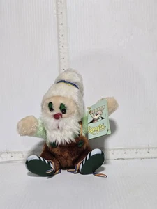 Vintage Neu mit Etikett Regenbogen Hosenträger SPRYTE Elfe Wichtel Stofftier Plüschtier Puppe 8 Zoll  - Bild 1 von 14