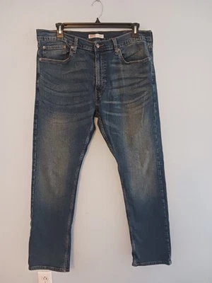 Levi's Men's Signature 38x32 Straight Fit Jeans - Dark Wash  - Image 1 of 4