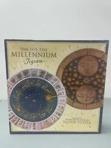 Time for the Millennium 500 pezzi puzzle doppio lato orologio circolare nuovo - Foto 1 di 3