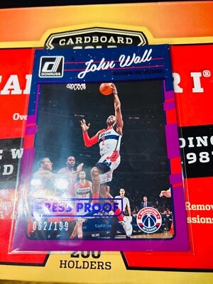 2016-17 Donruss Press Proofs 紫色 #140 John Wall /199 v269 nba 卡向导 — 第 1/2 张图片