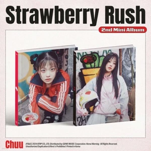 CHUU 2nd Mini Album Strawberry Rush 2Ver SET CD+160p P.Book+Poster+Coaster+Gift - Picture 1 of 7