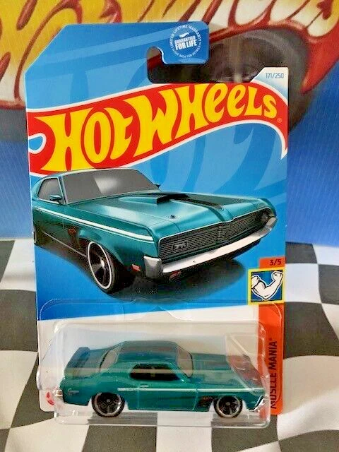 Eliminador Mercury Cougar verde azulado Hot Wheels 2024 HW Muscle Mania 3/5 171 '69 Foto 1 de 1