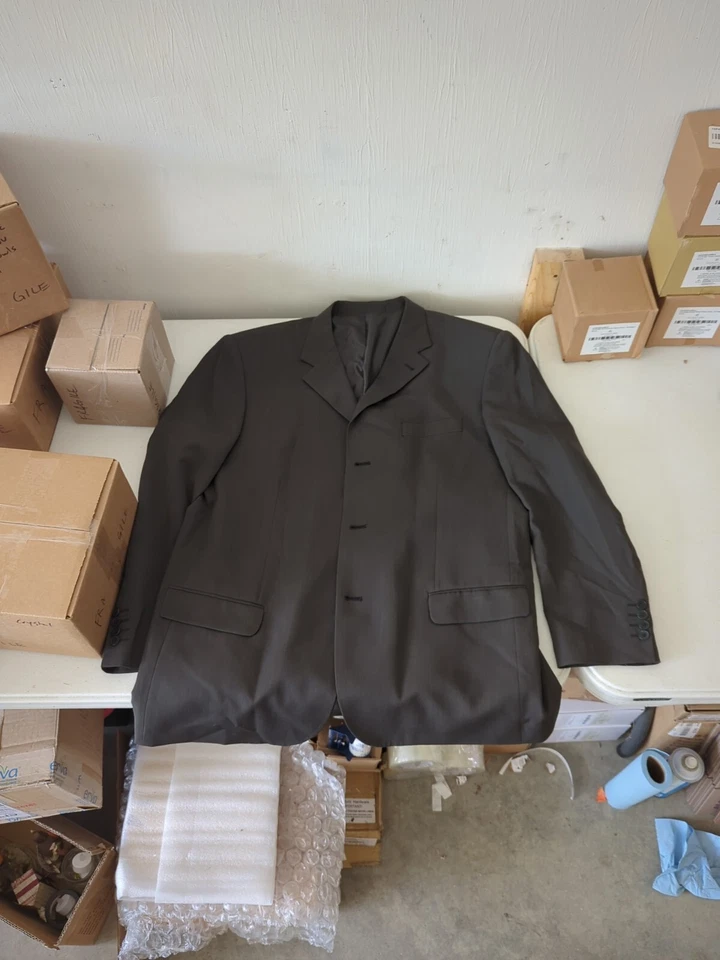 Chaqueta de traje gris a medida Giorgio Cosani Le Collezioni Foto 1 de 4