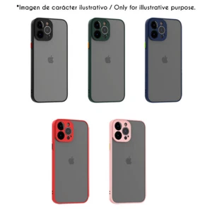 FUNDA BUMPER PARA IPHONE 12 PRO MAX 6.7" SILICONA LIQUIDA SUAVE + CARCASA DURA - Imagen 1 de 10
