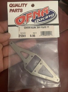 OFNA Center Aluminum Diff. Top Plate TT #21241 NEW - Picture 1 of 4