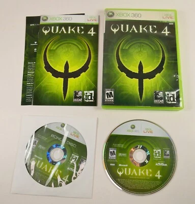 Quake 4 XBox 360 Live Raven Complete with Bonus CD Tested - Image 1 of 4
