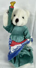 2000 Statue of Liberty TY BEAR Holding Torch In Original Gift Bag & Tag