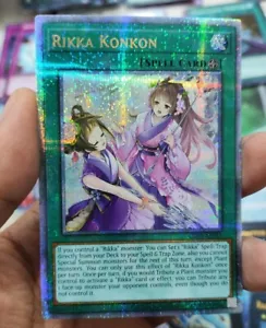 Yugioh Asian English Rikka Konkon CR03-AE181 QCSE Original - Picture 1 of 1