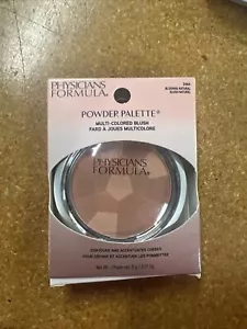 PHYSICIANS FORMULA POWDER PALETTE MULTI COLORED BLUSH # 2464 BLUSHING NATURAL - Picture 1 of 2