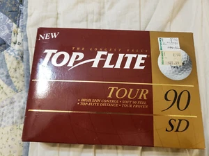 Vintage Spalding Top Flite Tour SD 90 12 NEW Golf Balls (1,2.3,4) NEW!! - Picture 1 of 5