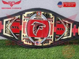 Atlanta Falcons Legacy Title Belt Championship Gürtel Erwachsene Zinkplatten 2MM/4MM - Bild 1 von 3