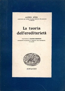 DIE ERBTHEORIE ALFRED KUHN EINAUDI (RA810) - Bild 1 von 1