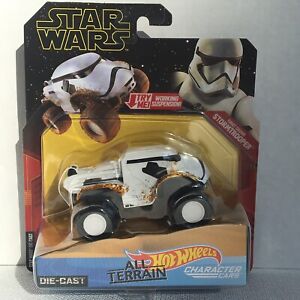 Hot Wheels Star Wars Character Cars First Order Stormtrooper Die-Cast
