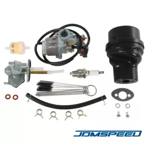 Carburetor Air Fuel Filter Set Fit Suzuki LT 50 LT50 1983-1987 LT-A50 2002-2005 - Picture 1 of 6