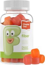 Zahler Chapter One Fiber Gummies , with Natural Chicory Root , Kosher, 60 Count