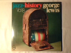 GEORGE LEWIS Jazz History Vol. 18 on VERVE ITALY LOUIS ARMSTRONG COLE PORTER - Bild 1 von 1