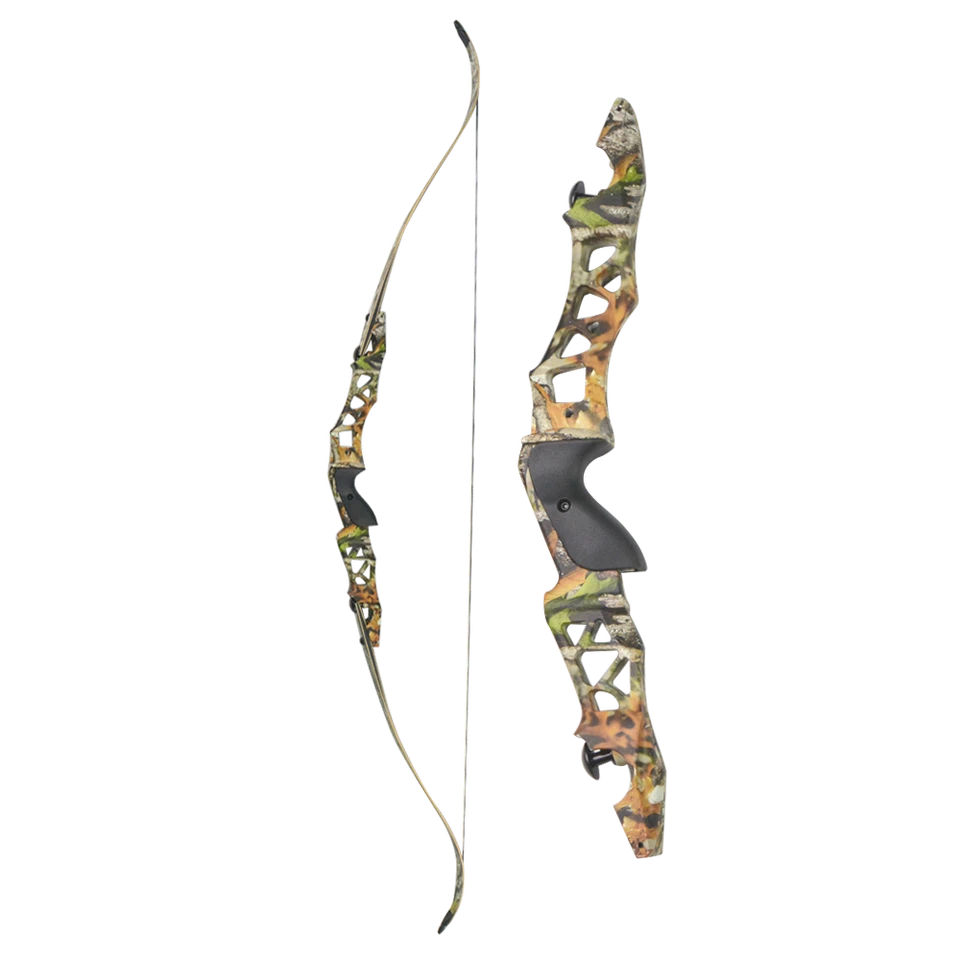 ILF Recurve Bow 30-60Ibs 64" Takedown RH Aluminium Riser Archery Hunting Target - Image 1 of 4