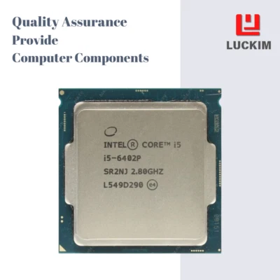 CPU Intel Core i5-6402P - Socket LGA 1151 4 núcleos 4 hilos 2,8 GHz 6 MB de caché L3 Foto 1 de 4