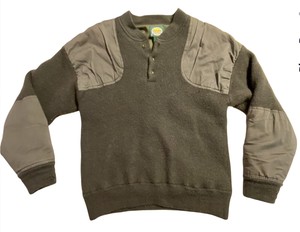 green popcorn cardigan