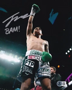 JESSE BAM RODRIGUEZ SIGNED AUTO'D 8X10 PHOTO WBC WBO IBF BOXING CHAMPION D - Picture 1 of 1