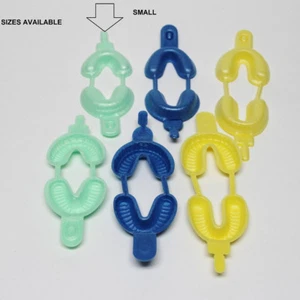 300 Pcs Assorted Fluoride Arch Mouth Tray Dental Disposable Impression Foam - Bild 1 von 10