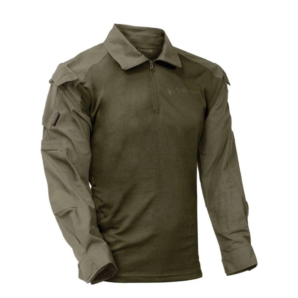 Camisa Tippmann Tactical TDU - Oliva - X-Grande Foto 1 de 1