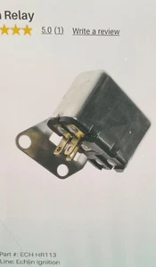 Interruptor de relé de bocina NAPA Echlin HR113 nuevo 🐝 - Imagen 1 de 2