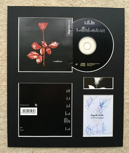DEPECHE MODE - signed handsigniert - VIOLATOR - Album Display - Bild 1 von 1