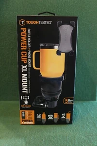 Tough & Thirsty Power Cupholder Bottle & Phone Mount XL 40 Oz Cup Holder - New - Photo 1 sur 4