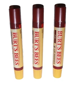 Lápiz labial brillante Burt's Bees color de labios FIG lote de 3 sellados TOTALMENTE NUEVO - Imagen 1 de 2